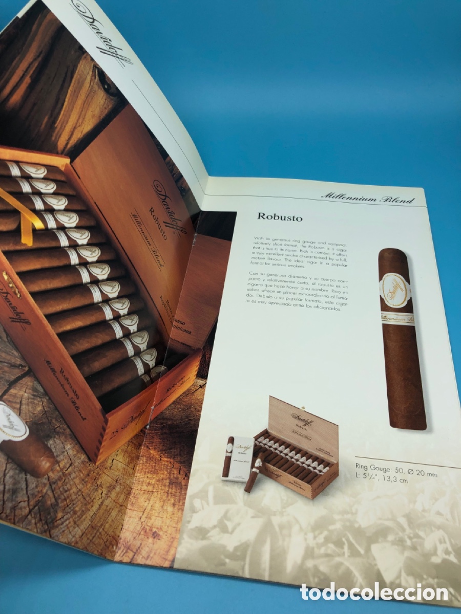 Cat&aacute;logos publicitarios: Cat&aacute;logo puros cigarros Davidoff - Foto 6