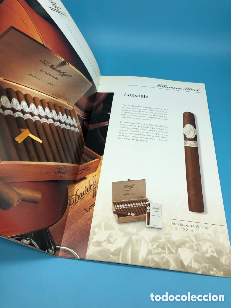 Cat&aacute;logos publicitarios: Cat&aacute;logo puros cigarros Davidoff - Foto 7