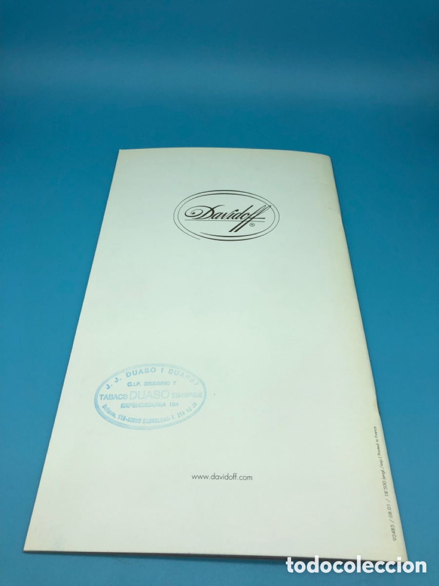 Cat&aacute;logos publicitarios: Cat&aacute;logo puros cigarros Davidoff - Foto 11