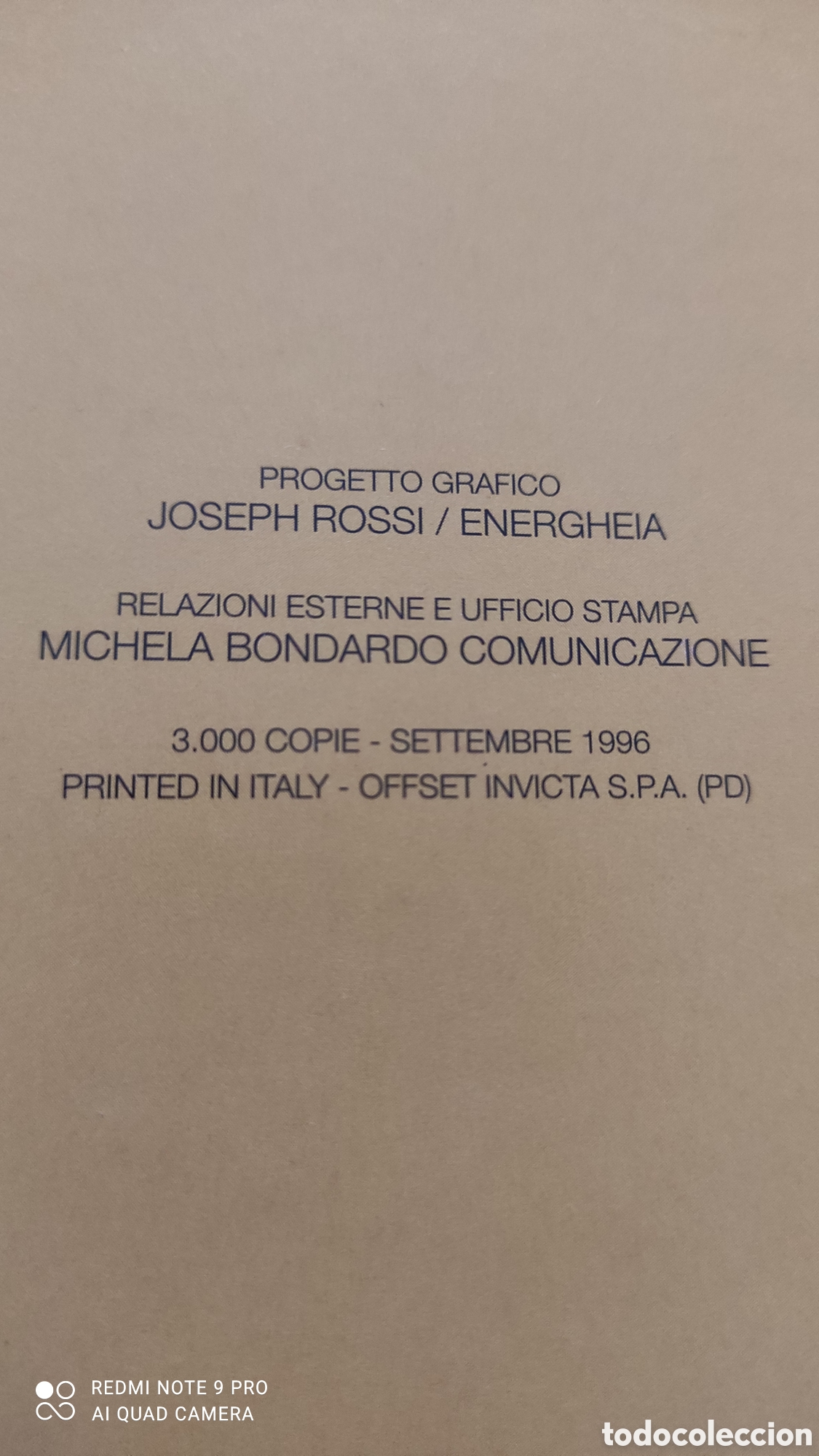 Cat&aacute;logos publicitarios: Catalogo Bisazza 1996. Mosaicos. - Foto 4