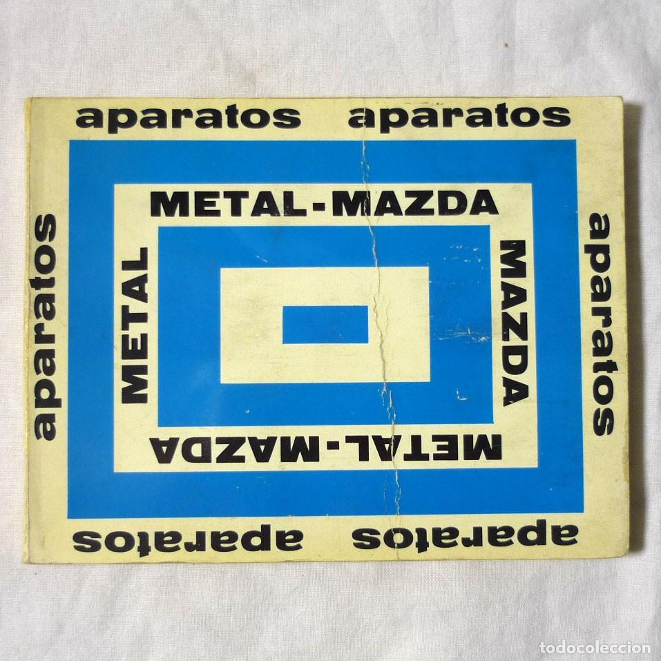 Werbekataloge: Cat&aacute;logo aparatos el&eacute;ctricos plafones metal-Mazda 1970