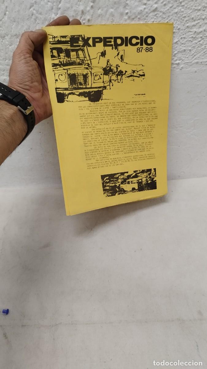 Cat&aacute;logos publicitarios: Folleto itinerario de la Transafricana 87-88