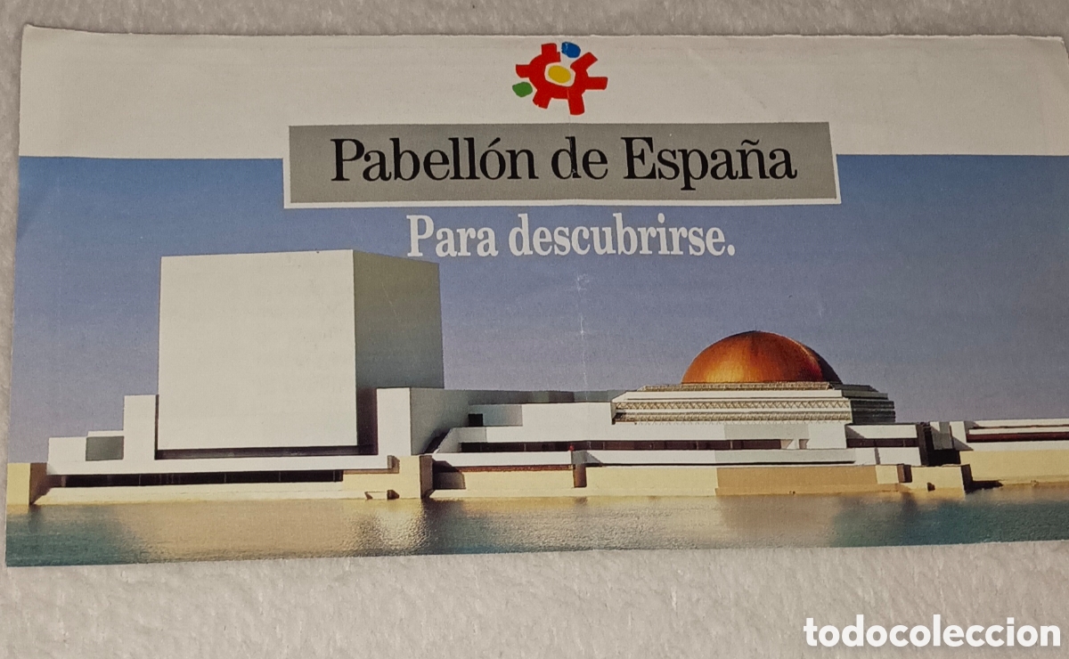 Advertising Catalogs: Folleto Pabell&oacute;n de Espa&ntilde;a - Expo 1992 - Sevilla