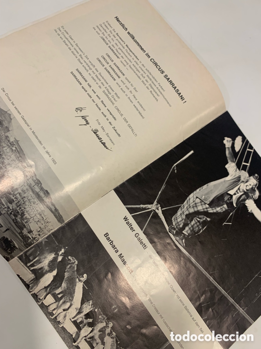 Cat&aacute;logos publicitarios: programa del circo sarrasani a&ntilde;os 70 - Foto 3
