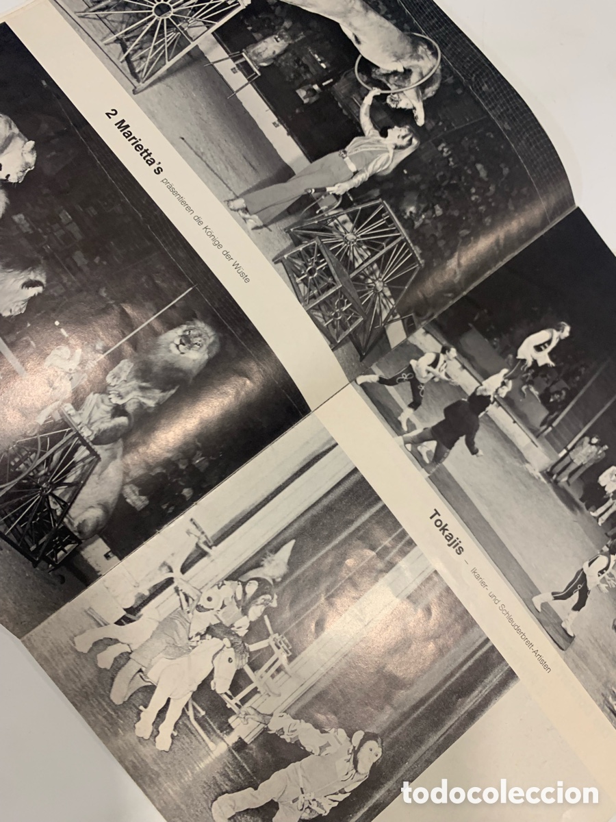 Cat&aacute;logos publicitarios: programa del circo sarrasani a&ntilde;os 70 - Foto 4