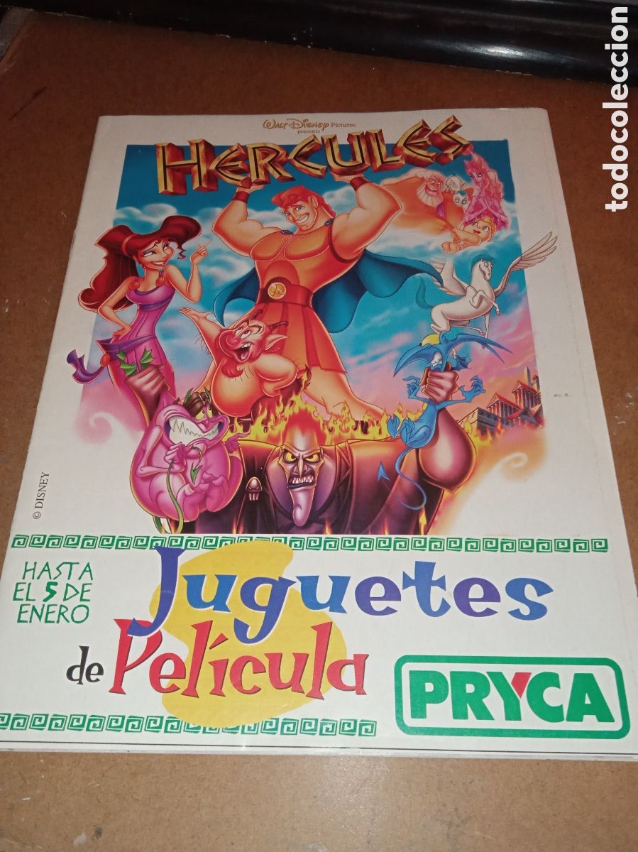 Catalogues publicitaires: Cat&aacute;logo Juguetes de Pel&iacute;cula , PRYCA 1.998