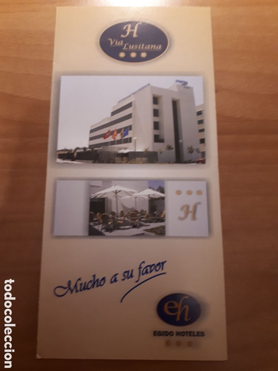 Werbekataloge: HOTEL VIA LUSITANA . CARABANCHEL. FOLLETO PUBLICITARIO.