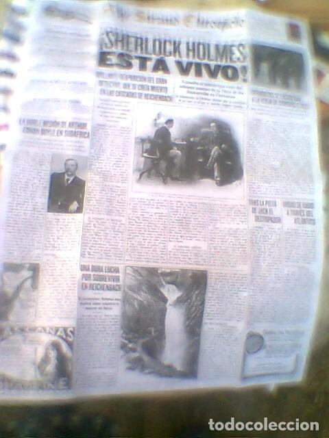 Cat&aacute;logos publicitarios: Sherlock Holmes Est&aacute; Vivo - poster A2 ... folleto desplegable promo de la casa RBA 2021 -