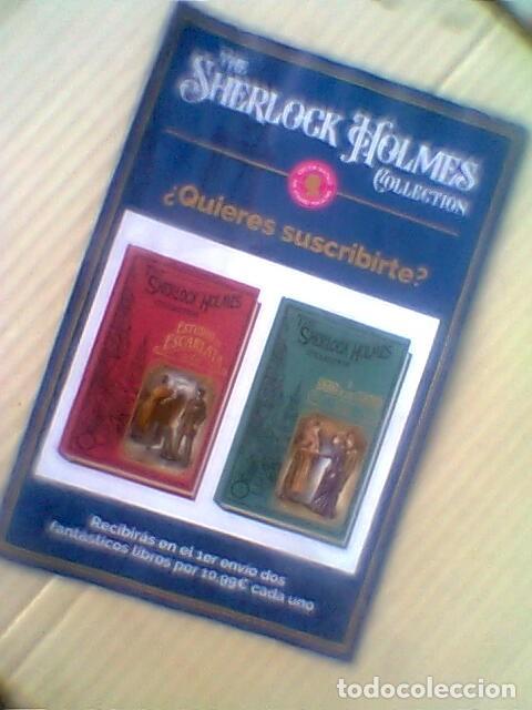 Cat&aacute;logos publicitarios: Sherlock Holmes - folleto promo boletin de suscripci&oacute;n - RBA, 2021 -