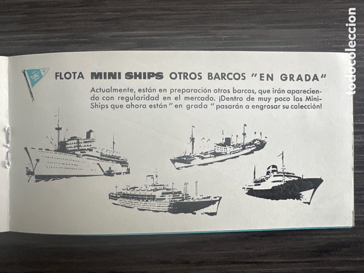 Cat&aacute;logos publicitarios: CAT&Aacute;LOGO MINI SHIPS ANGUPLAS ORIGINAL - Foto 5