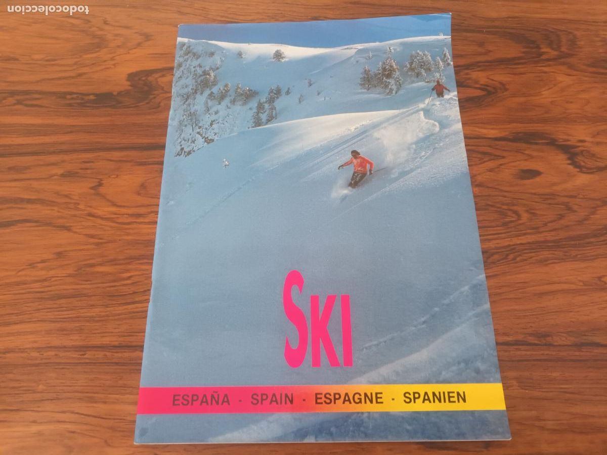 Cat&aacute;logos publicitarios: CATALOGO ESTACIONES ESQUI ESPA&Ntilde;A. SUPER ESPOT, BAQUEIRA, PINILLA, MOLINA, LUNADA, BOI, MASELLA ETC