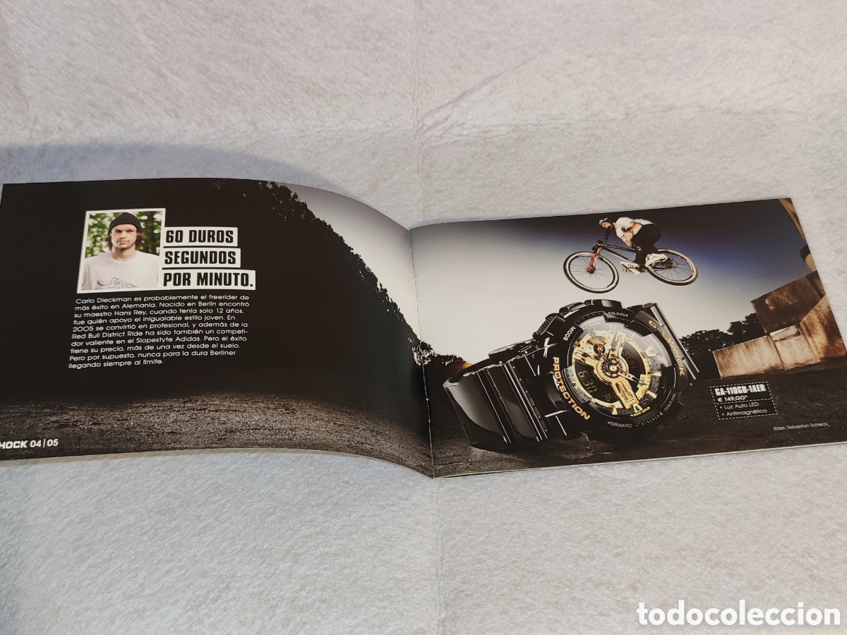 Cat&aacute;logos publicitarios: Cat&aacute;logo reloj Casio G-SHOCK 2012 - Foto 3