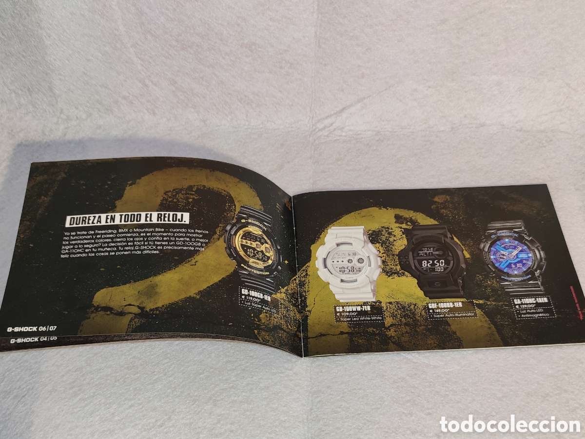 Cat&aacute;logos publicitarios: Cat&aacute;logo reloj Casio G-SHOCK 2012 - Foto 4