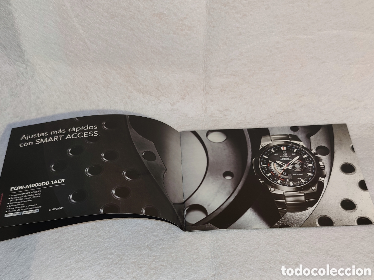 Cat&aacute;logos publicitarios: Cat&aacute;logo reloj Casio Edifice 2012 - Foto 4