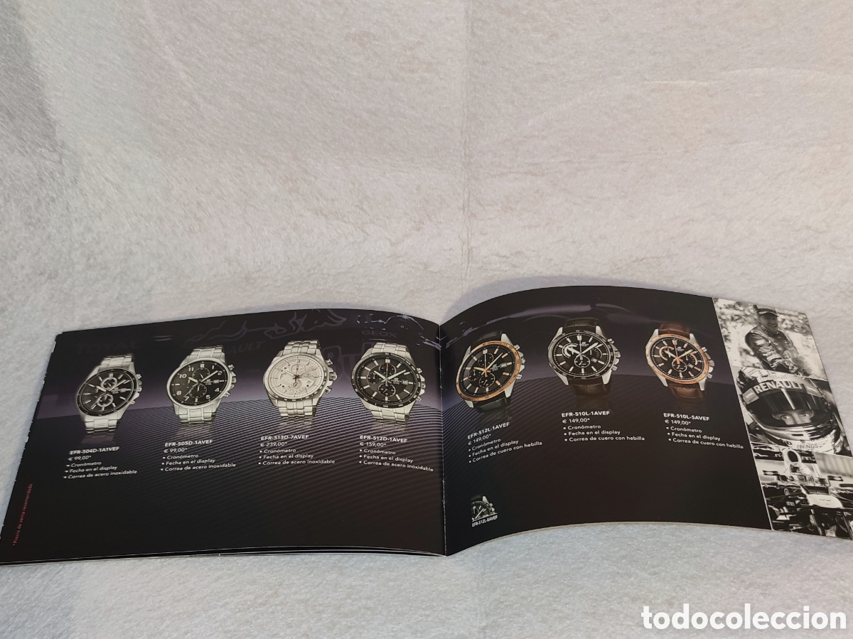 Cat&aacute;logos publicitarios: Cat&aacute;logo reloj Casio Edifice 2012 - Foto 6