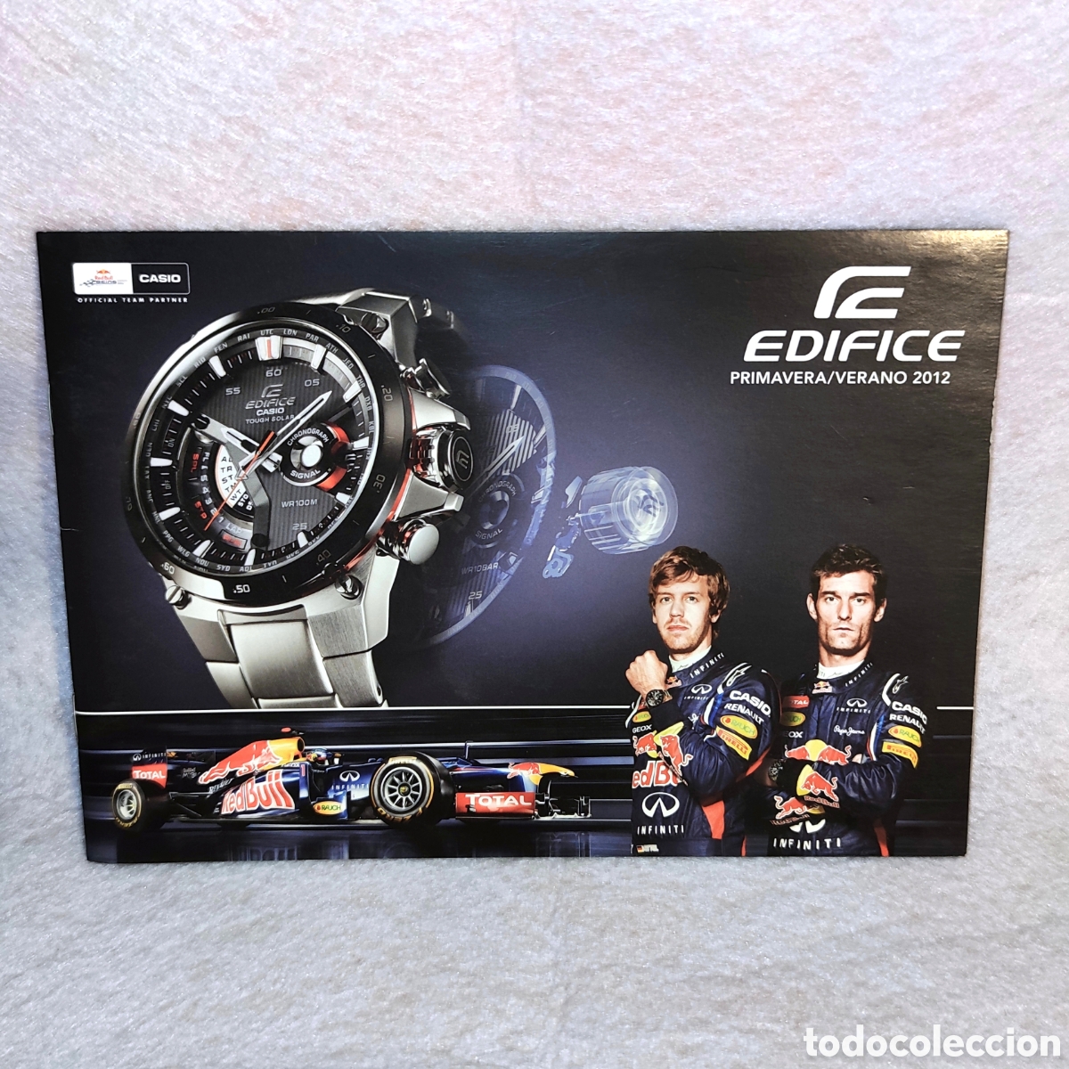 Cat&aacute;logos publicitarios: Cat&aacute;logo reloj Casio Edifice 2012 - Foto 1