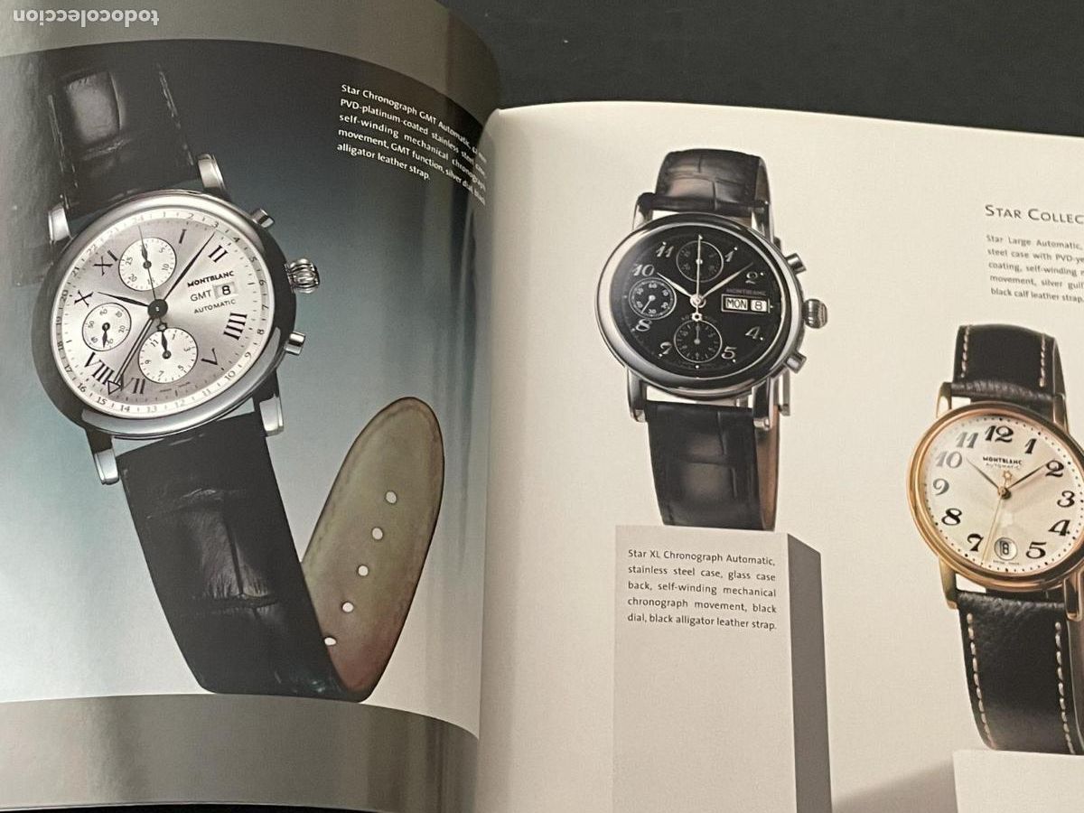 Cat&aacute;logos publicitarios: CATALOGO MONTBLANC - RELOJES, COMPLEMENTOS, BOLIGRAFOS... - Foto 3