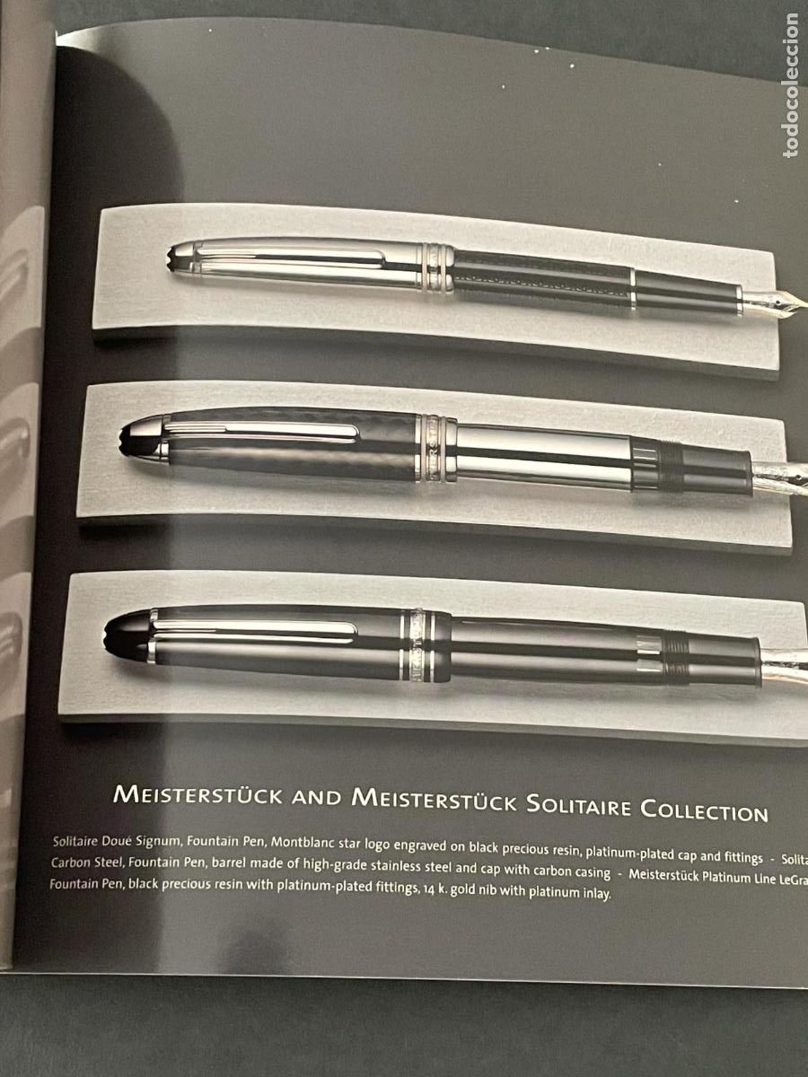 Cat&aacute;logos publicitarios: CATALOGO MONTBLANC - RELOJES, COMPLEMENTOS, BOLIGRAFOS... - Foto 5