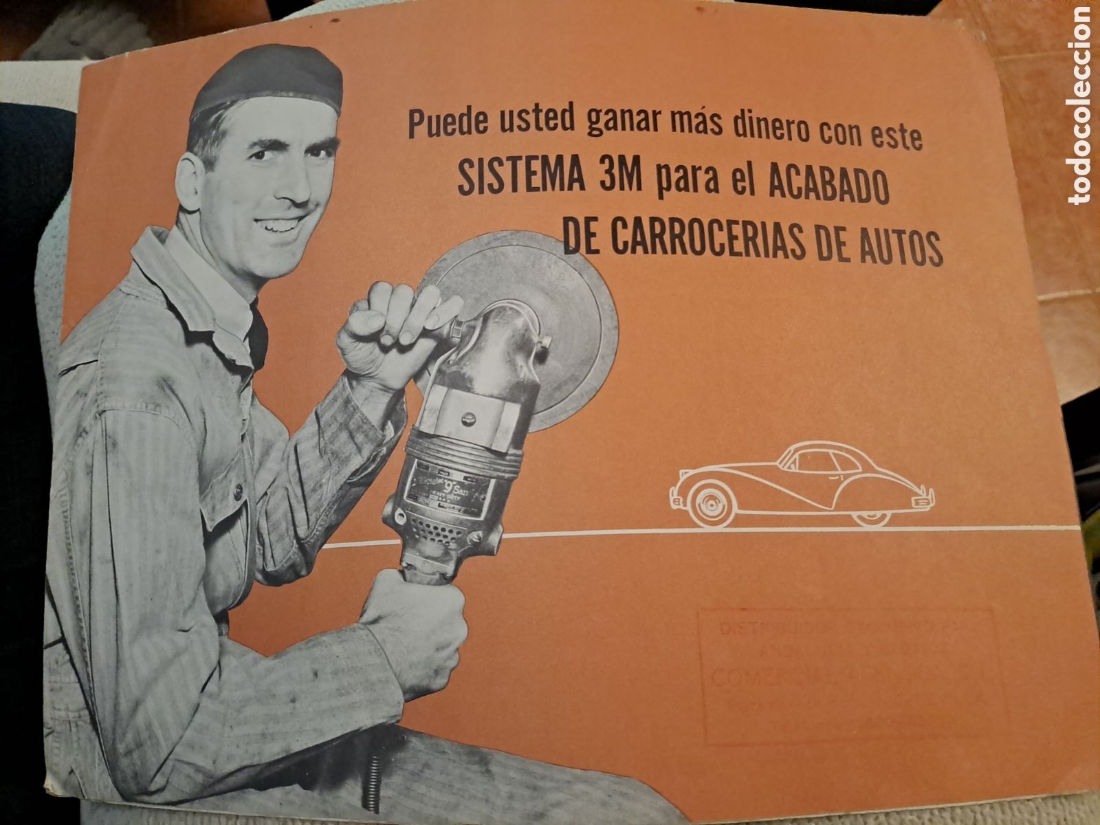 Werbekataloge: ANTIGUO CAT&Aacute;LOGO SISTEMA 3M PARA AUTOMOVILES CARROCER&Iacute;AS A&Ntilde;OS 50