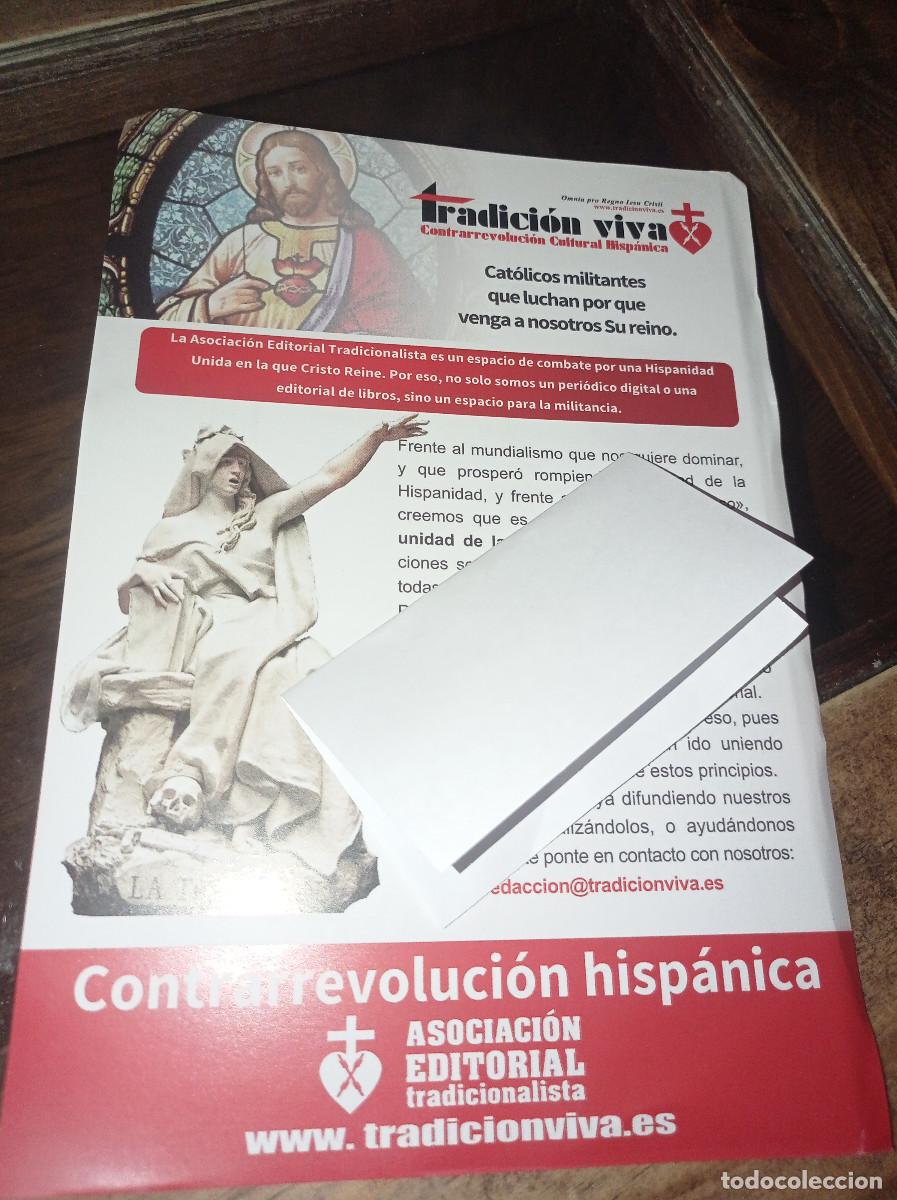 Cat&aacute;logos publicitarios: FLYER TRADICIONALISTA-CARLISTA TRADICI&Oacute;N VIVA. CONTRARREVOLUCI&Oacute;N HISP&Aacute;NICA REF. UR MES 3 B