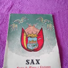 Cataloghi pubblicitari: LIBRO DE FIESTAS MOROS Y CRISTIANOS CON NEGOCIOS PUBLICITARIOS DE LA ÉPOCA SAX (ALICANTE) 1963