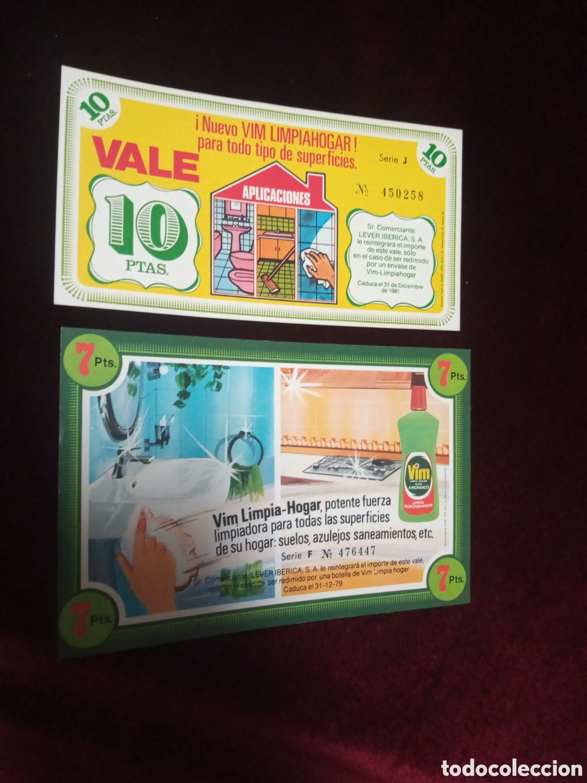 Cat&aacute;logos publicitarios: VALE VIM LIMPIA-HOGAR. 1979 y 1981 - Foto 2