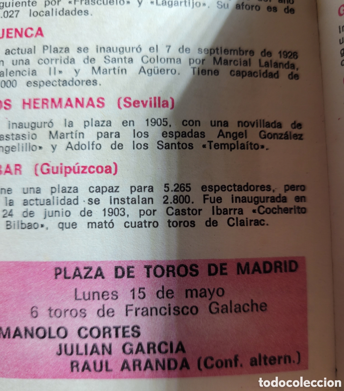 Cat&aacute;logos publicitarios: FERIA SAN ISIDRO 1972 - Foto 2