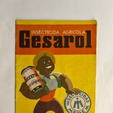 Catálogos publicitarios: INSECTICIDA AGRÍCOLA GESAROL, LIBRITO PARA EL CAMPO (A.1949)