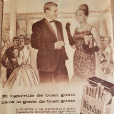 Catálogos publicitarios: ANUNCIO WINSTON 1962