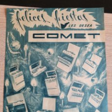 Catálogos publicitarios: ANUNCIO 1961 - COMET