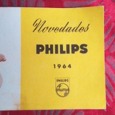 Catálogos publicitarios: CATALOGOS-V50-PHILIPS-NOVEDADES 1964-140X90MM.-20 PAGINAS