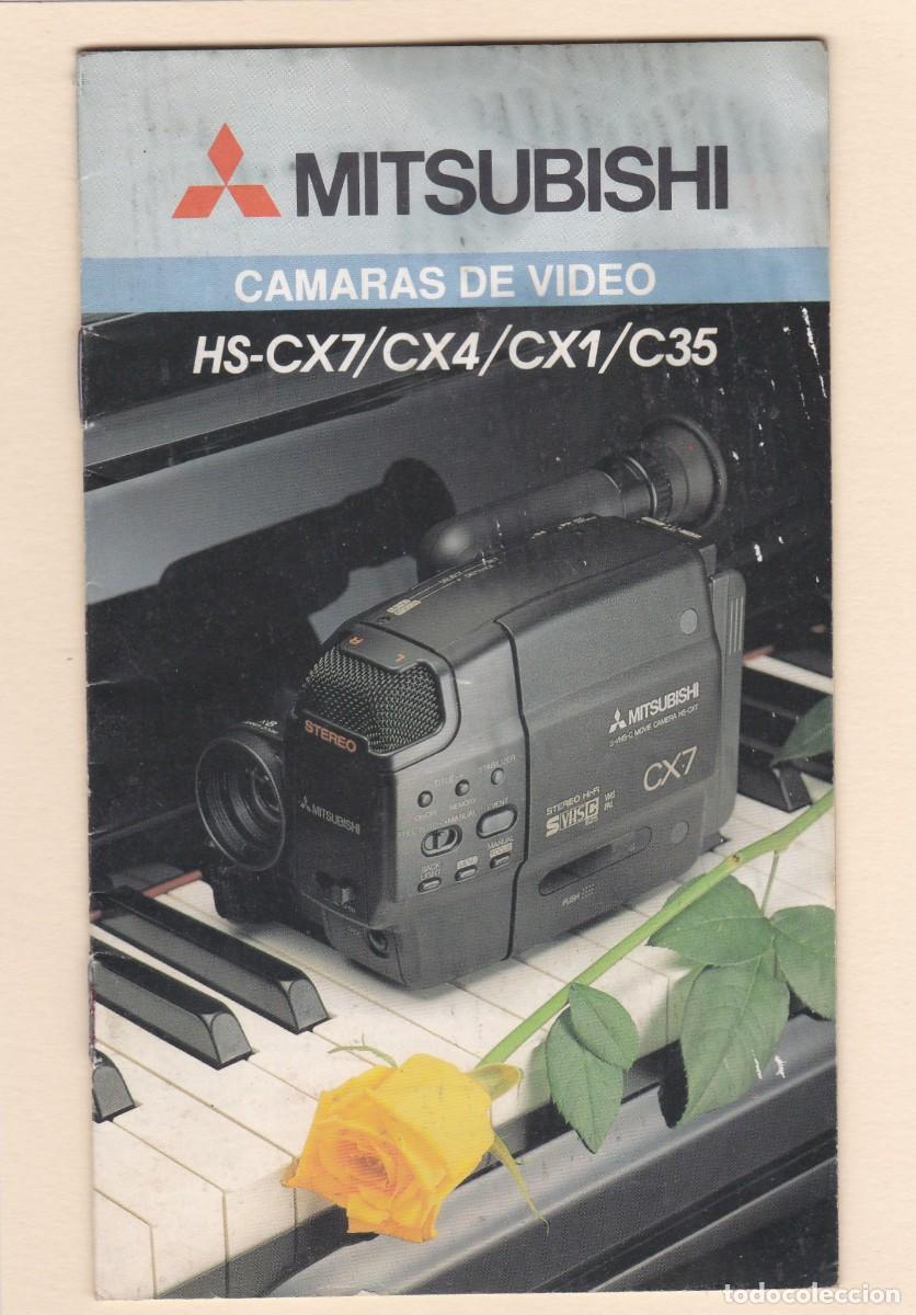 Cat&aacute;logos publicitarios: MITSUBISHI. CAMARAS DE VIDEO HS-CX7 / CX4 / CX1 / C35 - INFORMACION Y CARACTERISTICAS