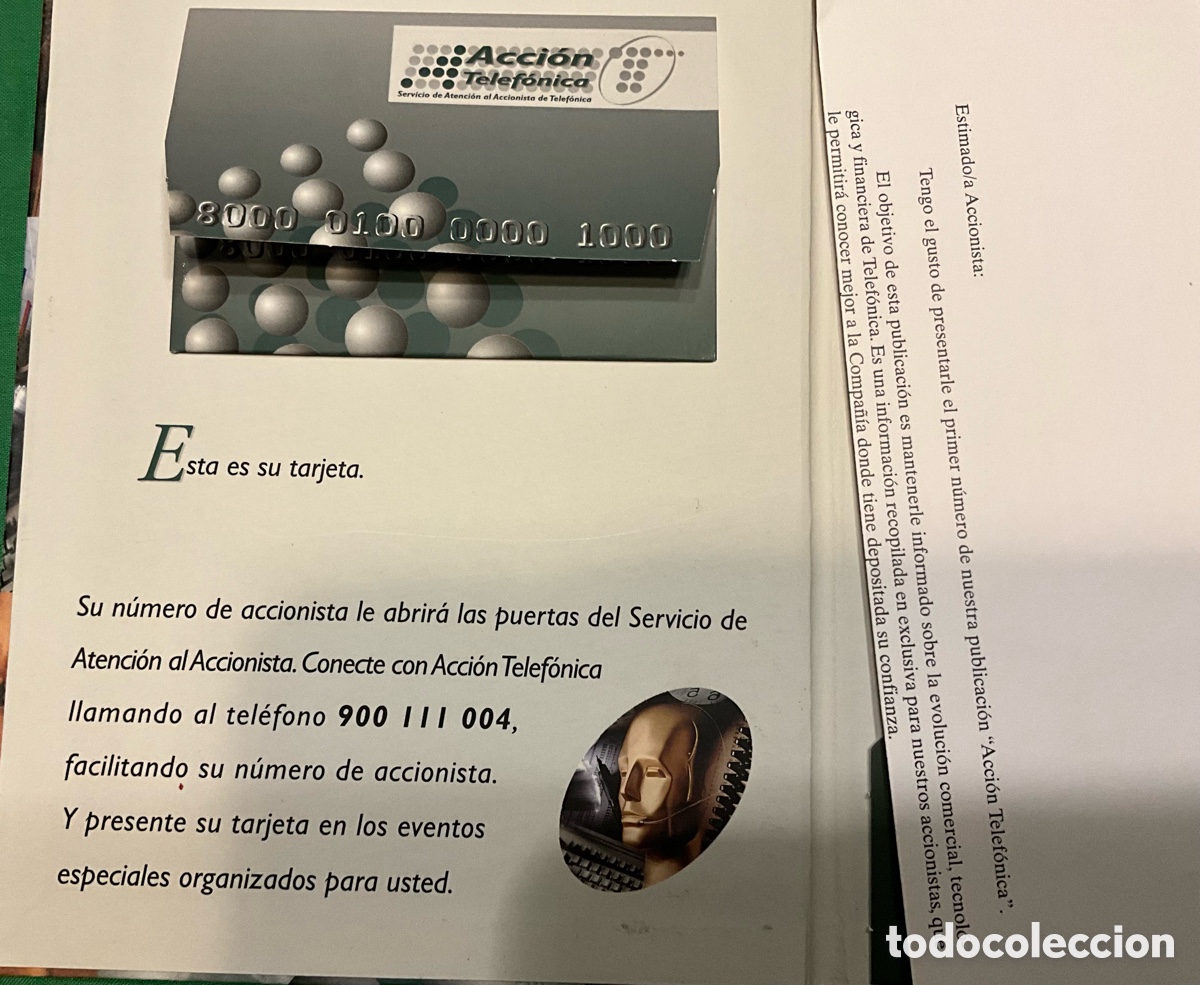 Cat&aacute;logos publicitarios: ACCI&Oacute;N TELEF&Oacute;NICA. Abril 1999 - Foto 3