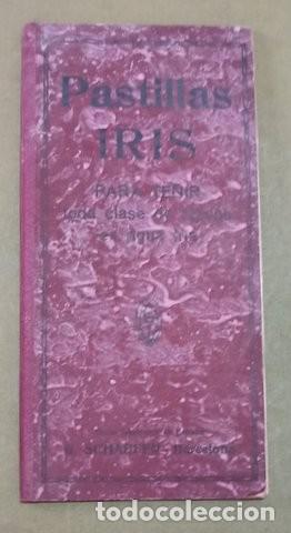 Catalogues publicitaires: MUESTRARIO: PASTILLAS IRIS para te&ntilde;ir toda clase de tejidos en agua fr&iacute;a. R. Schaefer Barcelona
