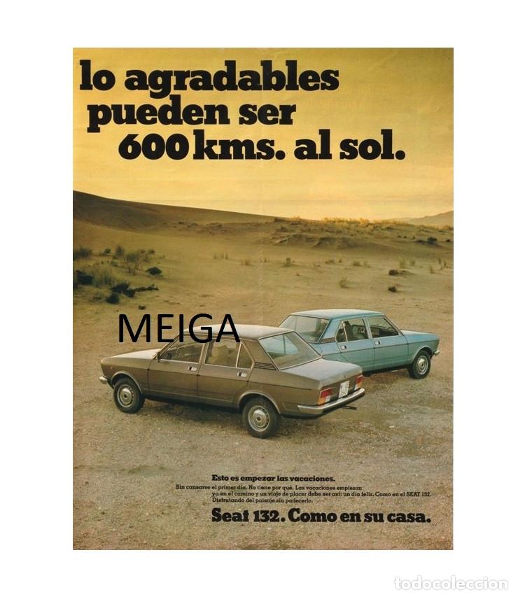Werbekataloge: �Q254 - SEAT 132. AUTOMOVIL. PUBLICIDAD. A&Ntilde;O 1977.