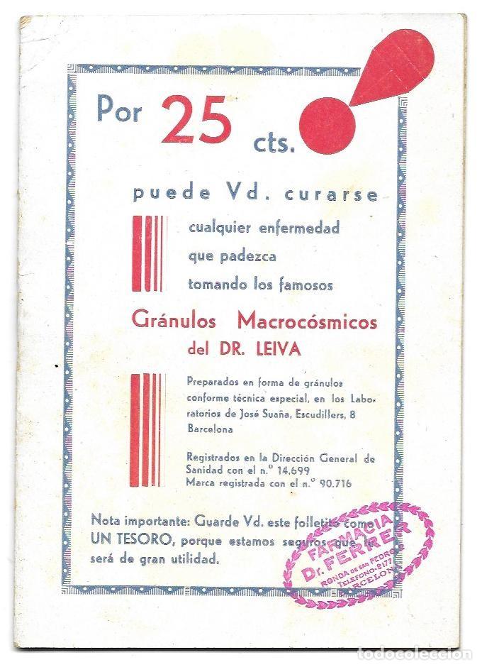 Catalogues publicitaires: Librito publicitario &rdquo;Gr&aacute;nulos Macroc&oacute;smicos del Dr. Leiva&rdquo; A&ntilde;os 20