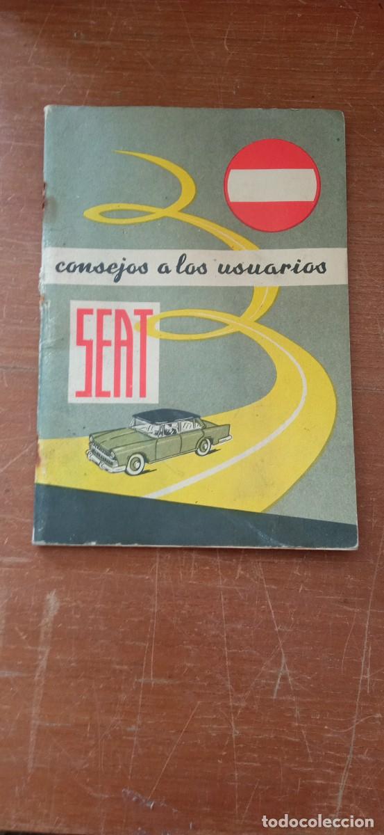 Cat&aacute;logos publicitarios: CONSEJOS A LOS USUARIOS DE SEAT CATALOGO
