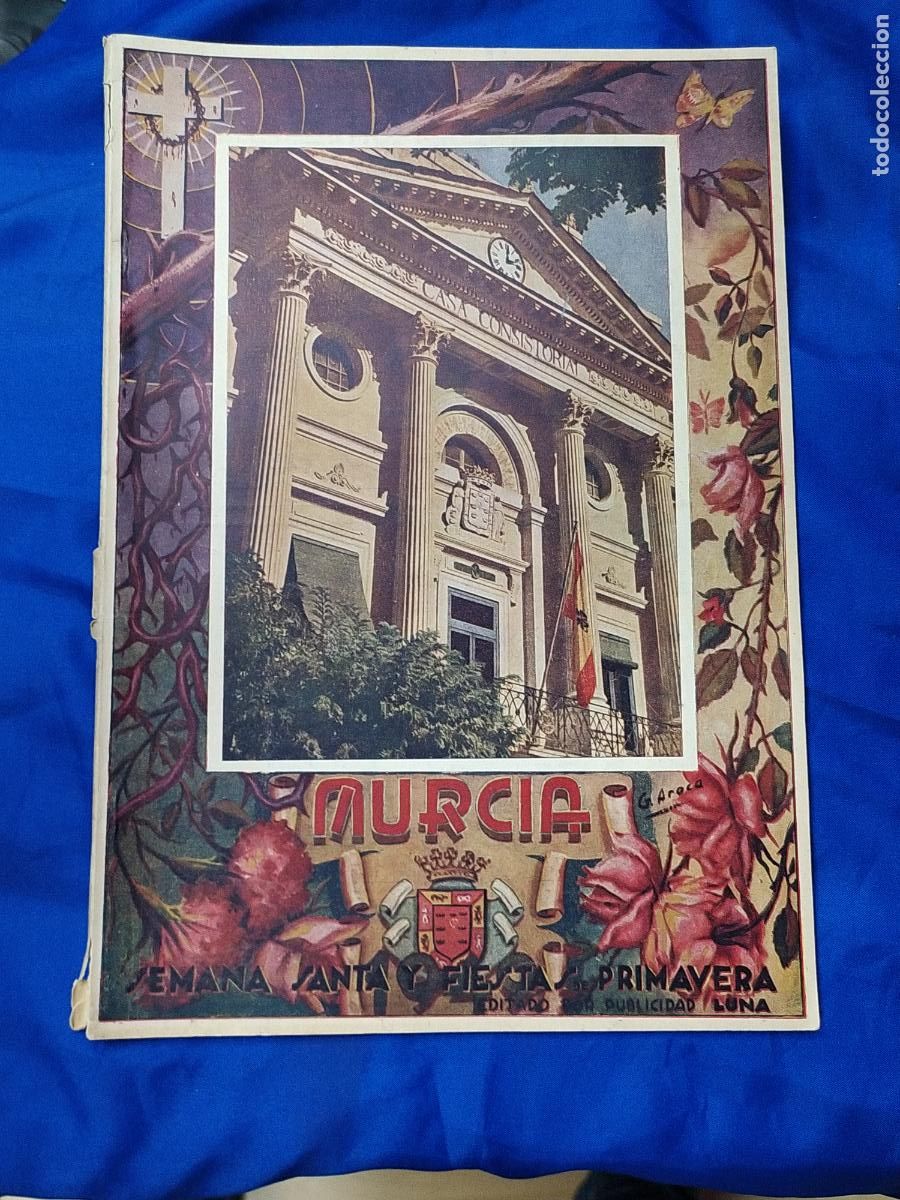 Cat&aacute;logos publicitarios: MURCIA , SEMANA SANTA , PROGRAMA , 1952 , FIESTAS DE PRIMAVERA