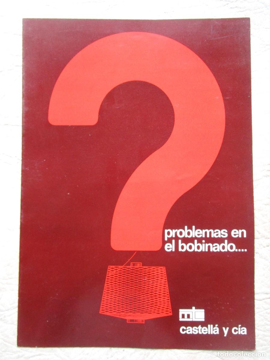 Cat&aacute;logos publicitarios: antiguo catalogo industria textil castella y cia sabadell a&ntilde;o 1975