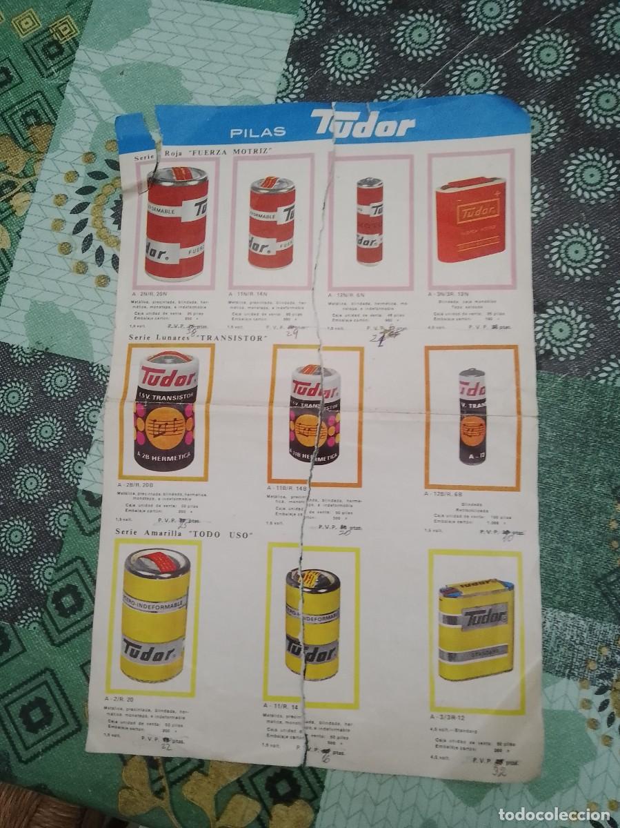 Werbekataloge: Tudor hoja cat&aacute;logo 1973 para restaurar
