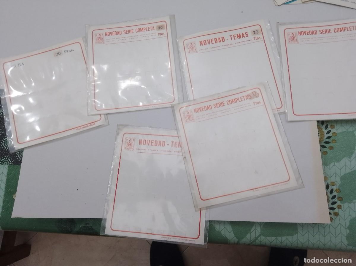 Werbekataloge: Complete sets series novedad temas,filatelico