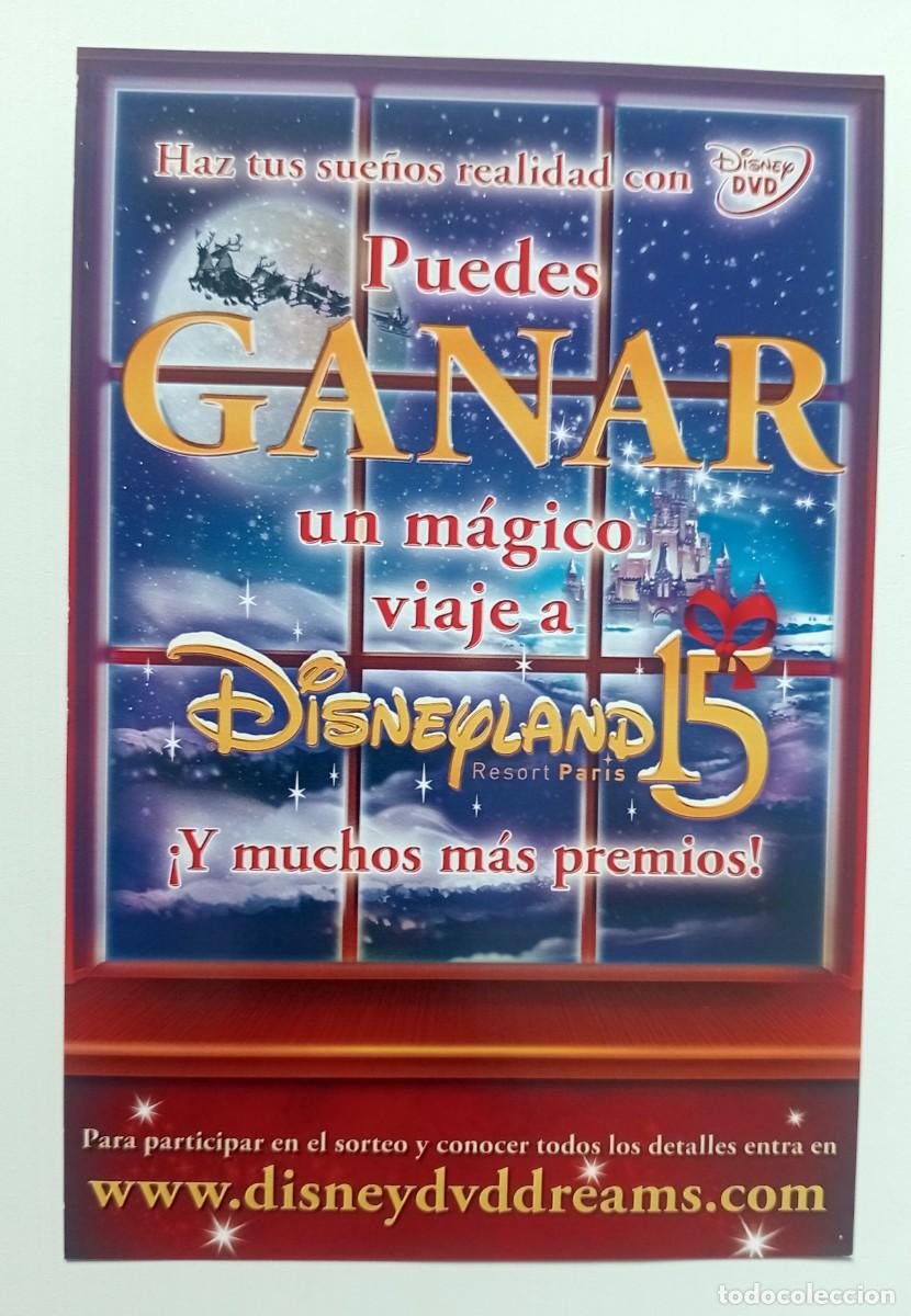 Cat&aacute;logos publicitarios: FOLLETO PUBLICITARIO DISNEYLAND PARIS