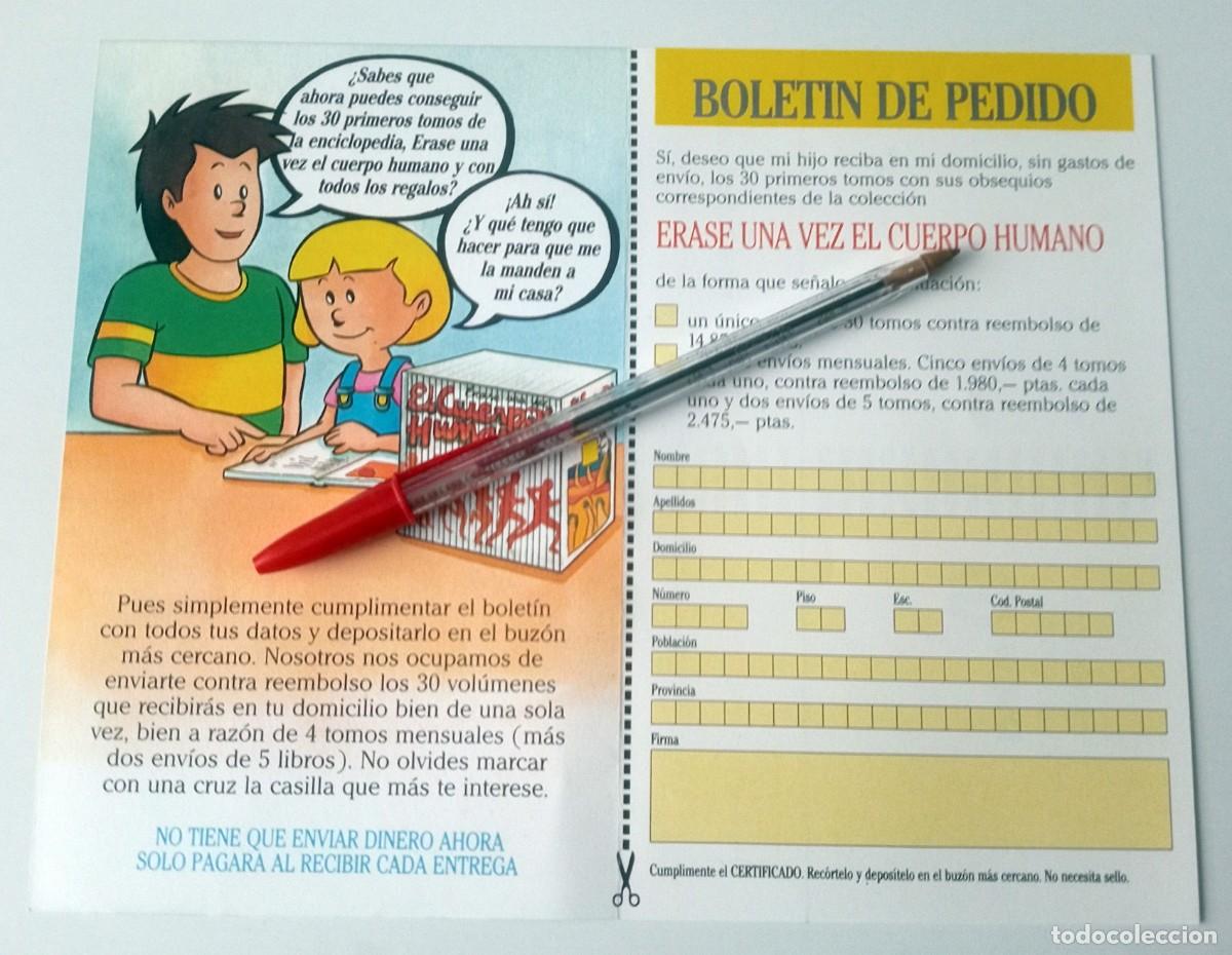 Cat&aacute;logos publicitarios: FOLLETO PUBLICITARIO COLECCION EL CUERPO HUMANO