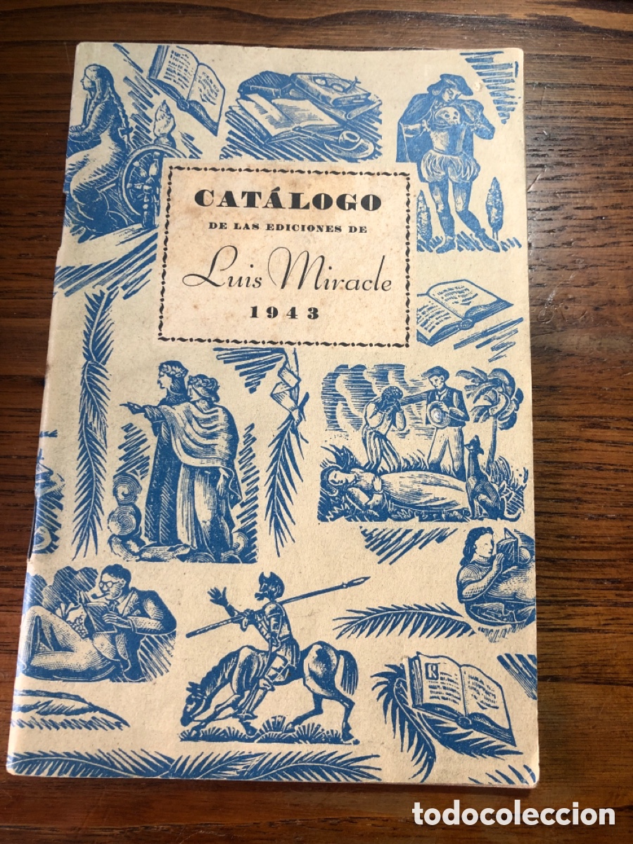 Cat&aacute;logos publicitarios: cat&aacute;logo de las Ediciones Luis Miracle 1943 - Foto 2