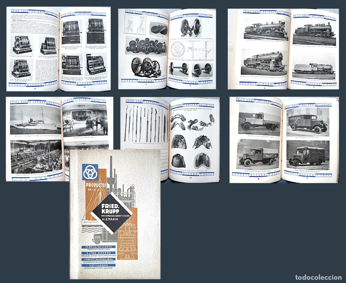 Advertising Catalogs: Fried. Krupp Cat&aacute;logo en espa&ntilde;ol. (Aktiengesellschaft. Essen. Alemania) c 1930