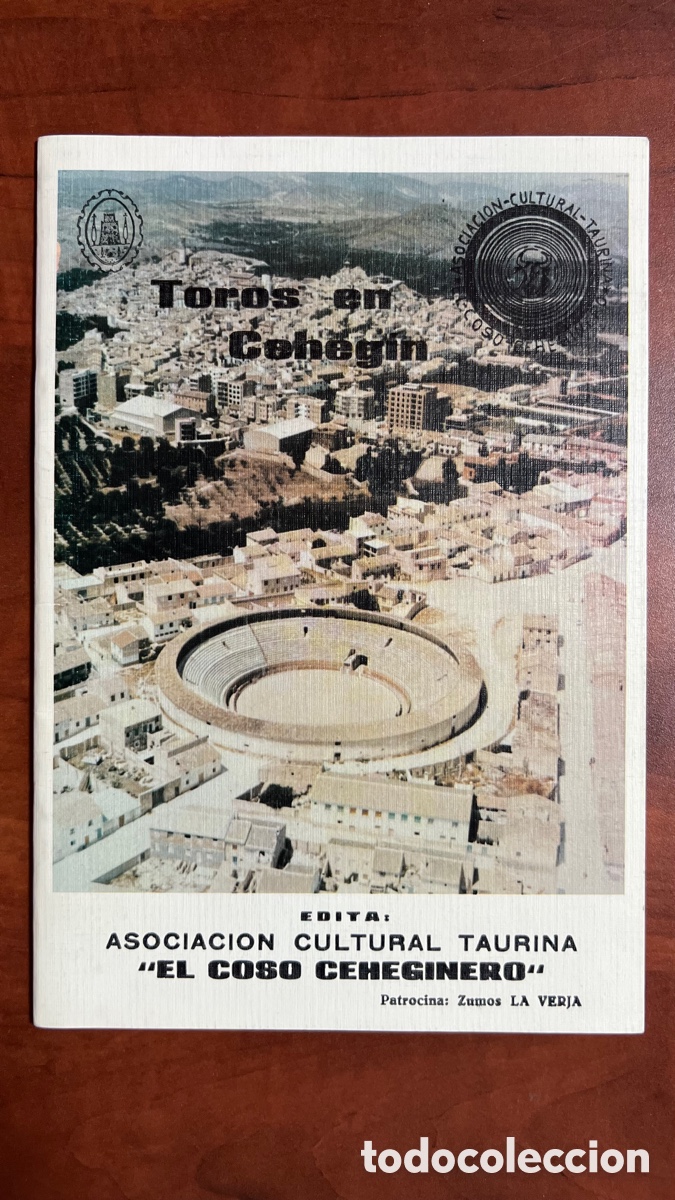 Cat&aacute;logos publicitarios: LIBROS TOROS EN CEHEGIN FERIA 1989
