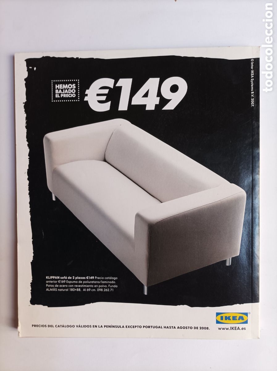 Cat&aacute;logos publicitarios: CATALOGO IKEA 2008. BUEN ESTADO. - Foto 2