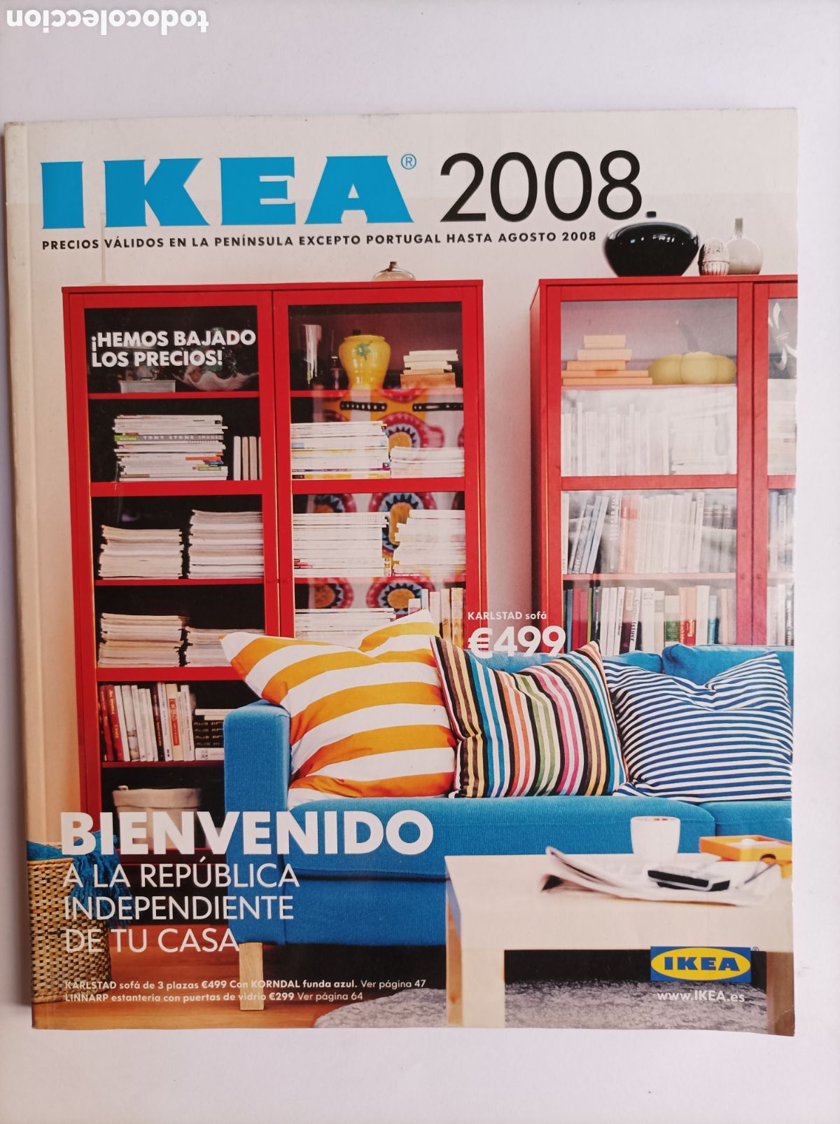 Cat&aacute;logos publicitarios: CATALOGO IKEA 2008. BUEN ESTADO. - Foto 1