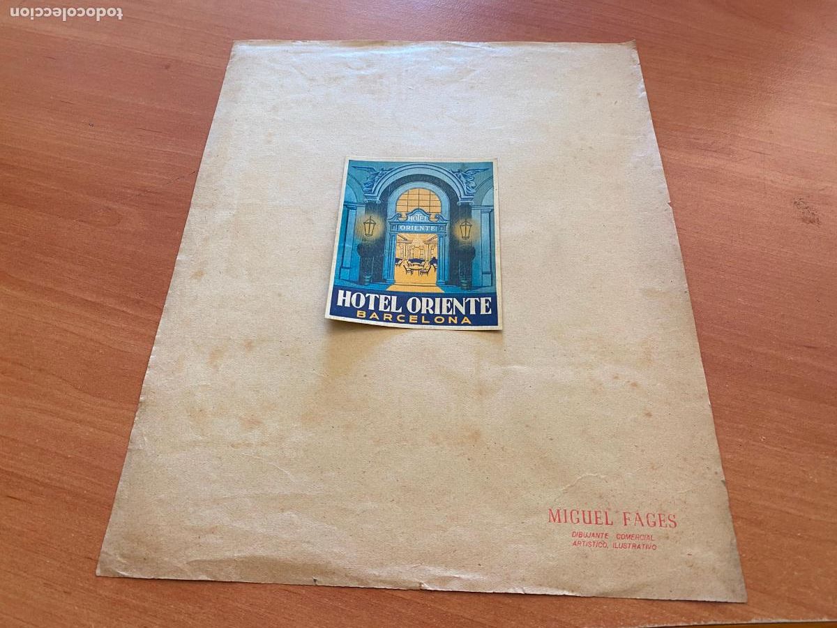 Catalogues publicitaires: PUBLICIDAD HOTEL ORIENTE BARCELONA (COIB236)