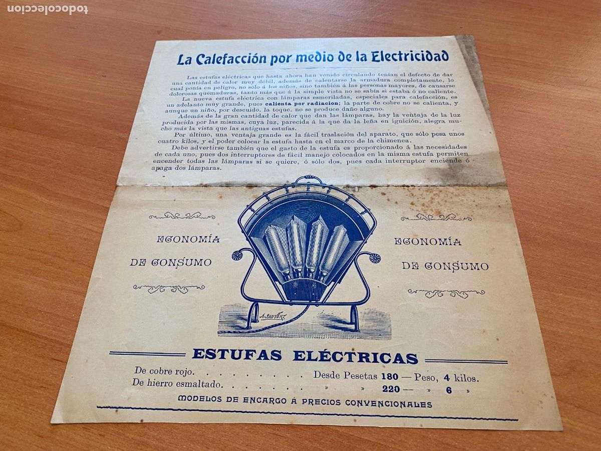 Cat&aacute;logos publicitarios: CATALOGO ESTUFAS ELECTRICAS (COB236) - Foto 2